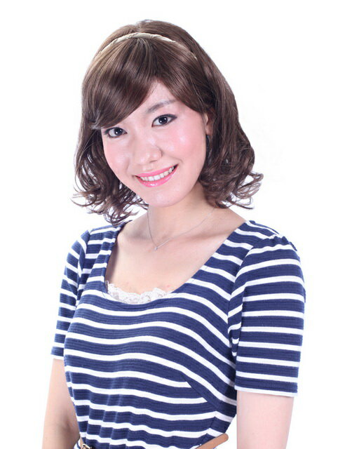 【Wigs2you】ボブ ウィッグ/簡単着用/日本製高級ファイバー使用/W-515A/フルウィッグ/ミディアム/最高級/ナチュラル/かつら/普段使い/ボブヘアー/女装/成人式/医療ウィッグ【楽天BOX受取対象商品】