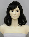 【Wigs2you】医療用/フルウィッグ/簡単着用/人毛100％使用/HH-148/ミディアム/ボブ/最高級/ナチュラル/かつら/人毛ウィッグ/ウィッグ専門店/セミロング　女性/ウィッグ/結婚式/ミディアムウィッグ/つむじ/小顔【楽天BOX受取対象商品】 その1