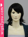 【Wigs2you】医療用 人毛ウィッグ/簡単着用/医療用/フルウィッグ/人毛100%使用/HH-153/ミディアム/ボブ/最高級/ナチュラル/かつら/人毛ウィ...