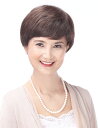 【Wigs2you】HHB-060 ミセスウィッグ 医療用 フルウィッグ 人毛ミックス ショート 人毛+耐熱ファイバー 最高級 ナチュラル かつら ミセススタイ...