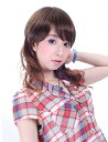 耐熱エクステンション★程良い長さでお手軽イメチェン♪後頭部の形に沿った立体エクステ♪クリップ付き