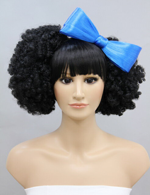 【Wigs2you】ウィッグ/ヘアアクセサリー/レディ・ガガ風/リボン/W-8205/簡単着用/最高級/ナチュラル/かつら/ヘアアレンジ/シンプル/結婚式/パーティ/イベント/ポイントウィッグ【楽天BOX受取対象商品】