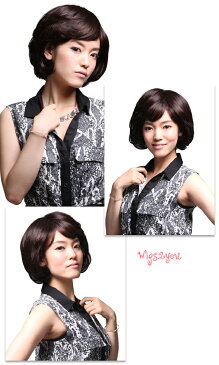 【Wigs2you】トップピース/薄毛/白髪/ボリューム/簡単着用/耐熱/日本製高級ファイバー使用/TP-004_1/ヘアピース/最高級/ナチュラル/かつら/ミセスウィッグ/つむじボリュームアップ/カバーピース/トップカバー型【楽天BOX受取対象商品】