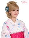 【Wigs2you】ウィッグ./簡単着用/非耐熱/日本製高級ファイバー使用/W-046B/ヘアピース/ロープエクステンション/和装/最高級/ナチュラル/かつら/着物/夏祭り/花火【楽天BOX受取対象商品】