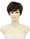 【Wigs2you】医療用 ウィッグ ミセスウィッグ フルウィッグ 簡単着用 医療用 ショートウィッグ 医療用かつら 婦人 女性 人毛ミックス モノスキン 母の...