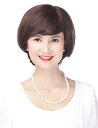 【Wigs2you】新商品 HTBF-008 高品質 超軽 医療用 総手植え 人毛ウィッグ 簡単着用 医療用 フルウィッグ 人毛ミックス ショート ストレート ...
