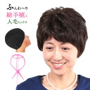 ウィッグ 医療用 ショート かつら 人毛 フルウィッグ ミセス オールウィッグ