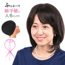 ウィッグ 医療用 ショート かつら 人毛 フルウィッグ ミセス オールウィッグ