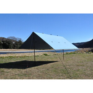 tent-Mark DESIGNS(テンマクデザイン)男前タープ グレー【スクエアタープ ソロキャンプ 焚き火】通販格安セール情報 楽天 通販