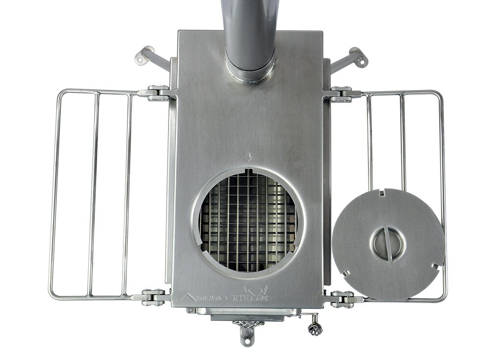 テンマクデザイン ウッドストーブサイドビュー【Mサイズ】ケース付き2点セット(横窓付き)通販格安セール情報 楽天 通販