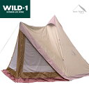 【SALE特価】 テンマクデザイン フロントフラップ窓付き STバージョン 【ピグメントレス(tent-Mark DESIGNS)】ワイルドワン wild1