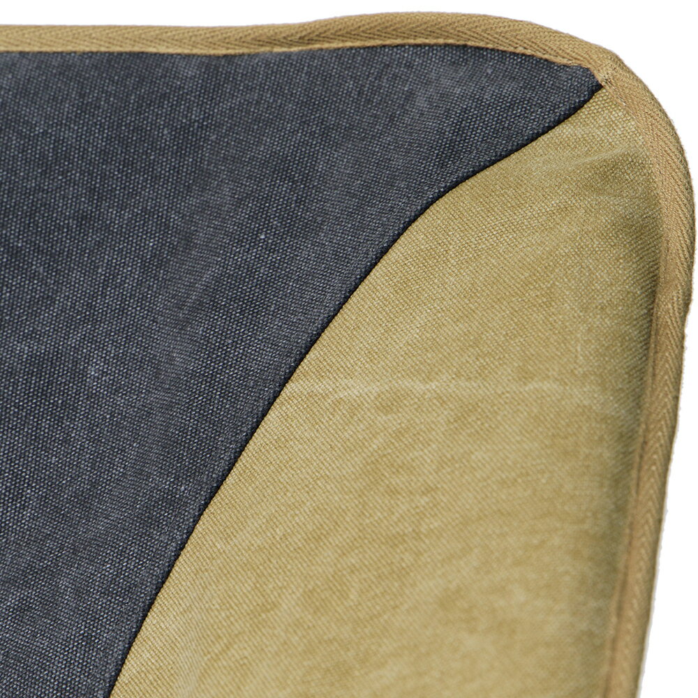 テンマクデザイン コットンチェアカバー(ブラック×サンド)【ヘリノックス チェアワン】通販格安セール情報 楽天 通販