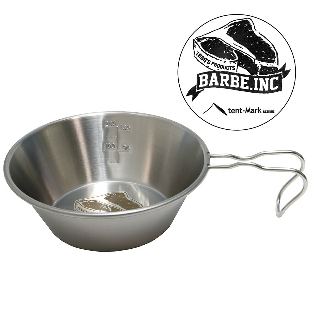 テンマクデザイン　ステンレスシェラカップ 300 【たけだバーベキュー】のサムネイル