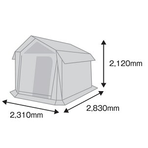 tent-MarkDESIGNS(テンマクデザイン)ガレージテント
