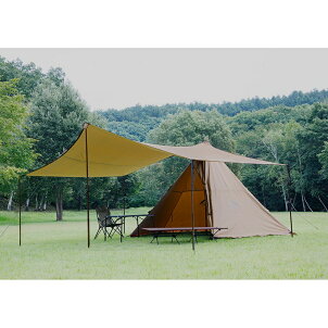tent-MarkDESIGNS(テンマクデザイン)焚火タープSTコネクトヘキサ