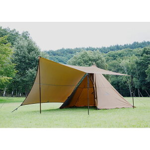 tent-MarkDESIGNS(テンマクデザイン)焚火タープSTコネクトヘキサ
