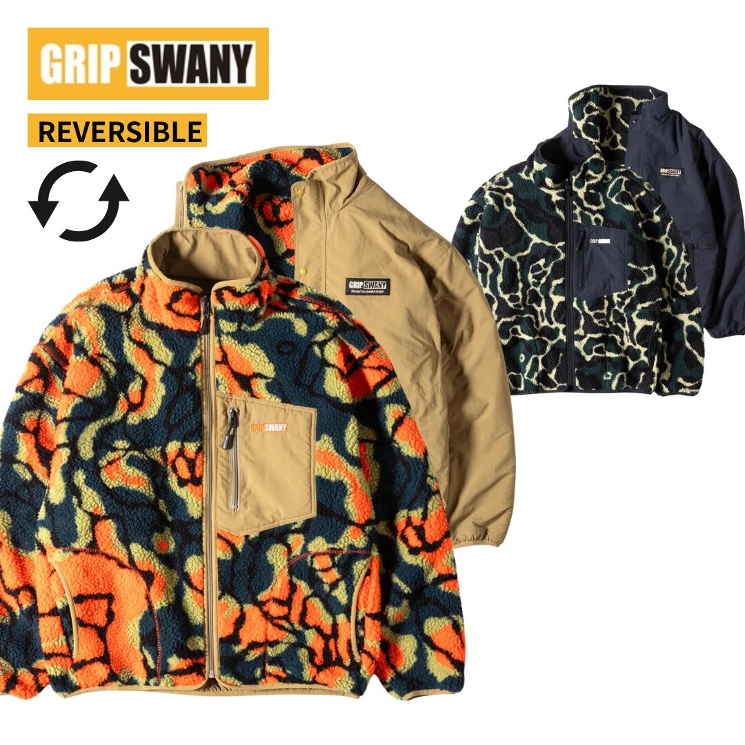 【11/20 20:00~P5倍】グリップスワニー リバーシブル ジャケット 4.0 GSMJ-060 GRIP SWANY 撥水加工 ボ..