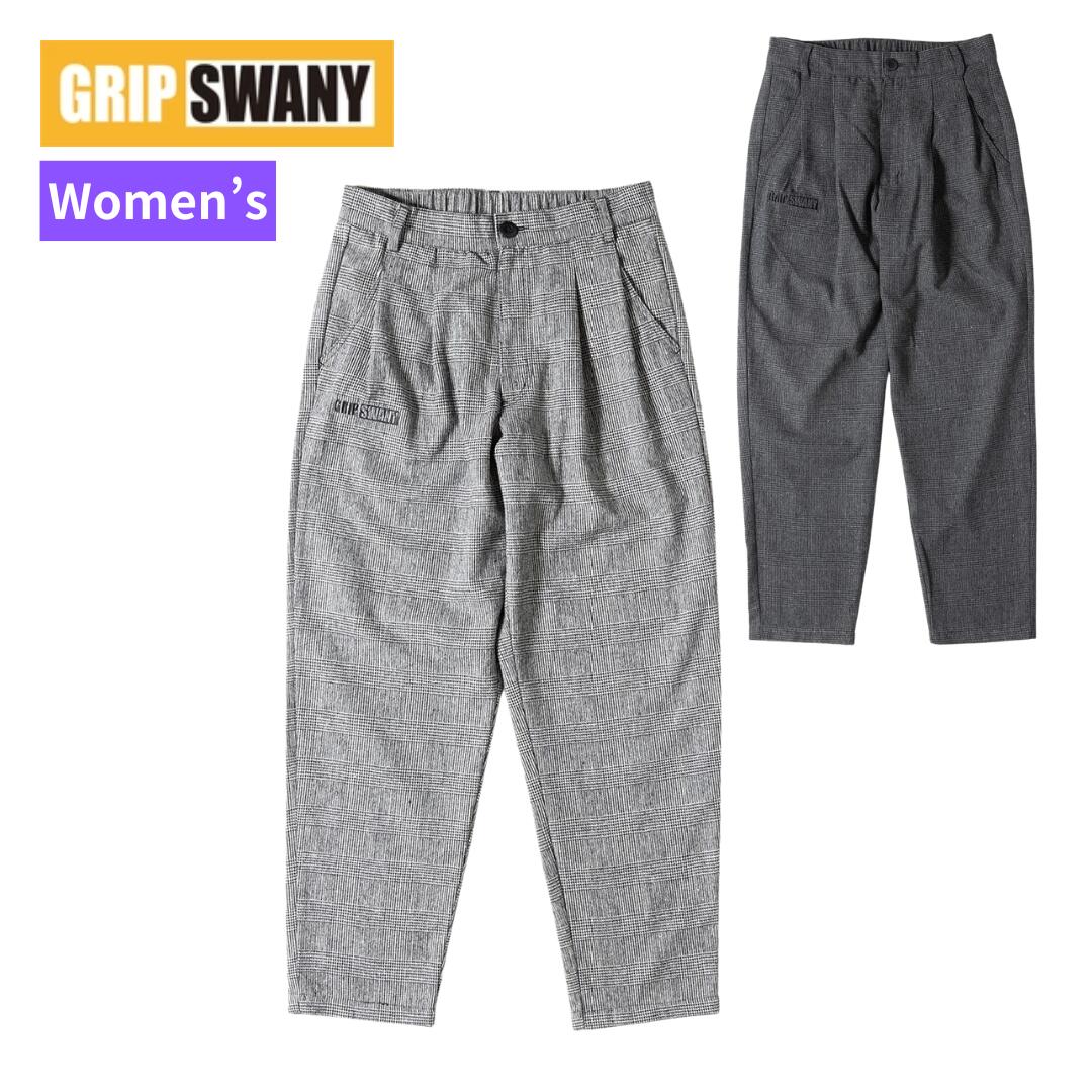 【11/20 20:00~P5倍】【SALE】 グリップスワニー W'S ツータック テーパードパンツ GSW-45　GRIP SWANY..