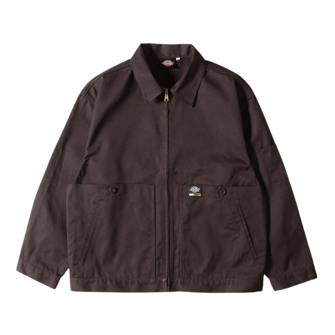 Dickies Dickies ブラウン ジャケット XL-TALL Men\u0027s Regular Big 