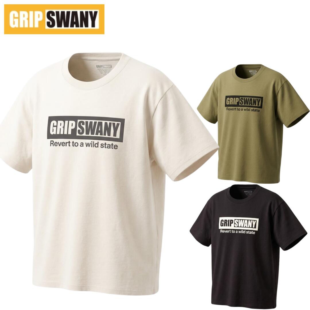 Rakuten - グリップスワニー ボックスロゴティー GRIP SWANY BOX LOGO TEE GSMCT-116 Tシャツ