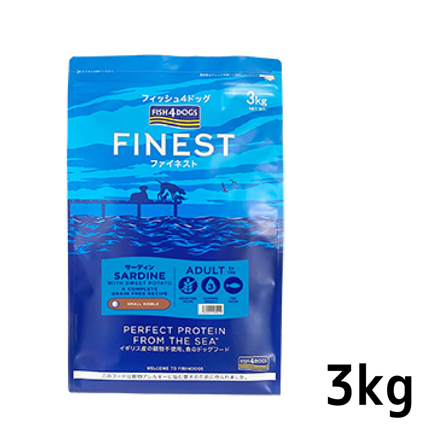Rakuten - フィッシュ4ドッグ　ファイネスト サーディン(3kg)　[4562244181410]
