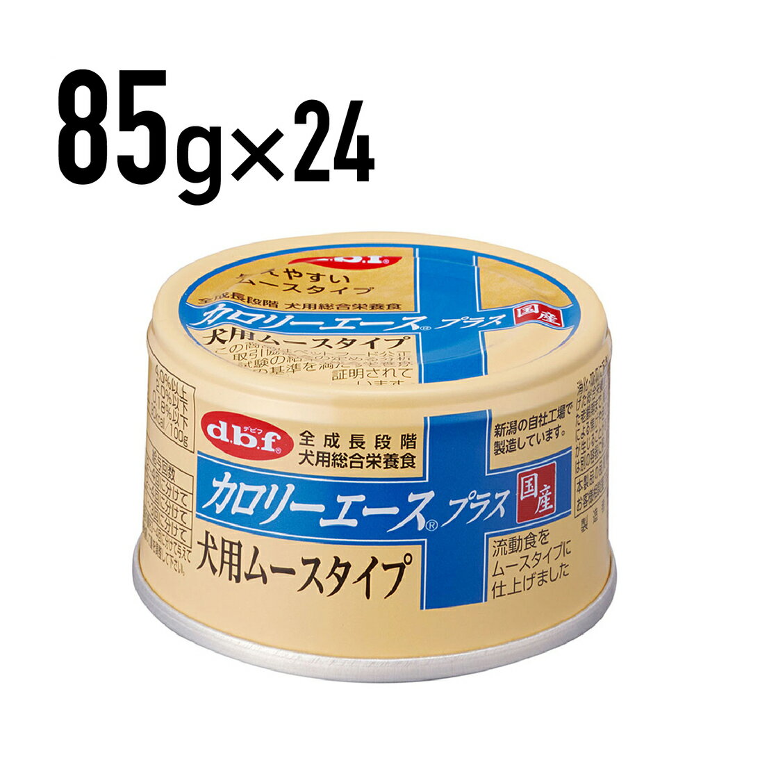 デビフ カロリーエースプラス　犬用ムースタイプ 85g 1ケース （24個入）[4970501032953]