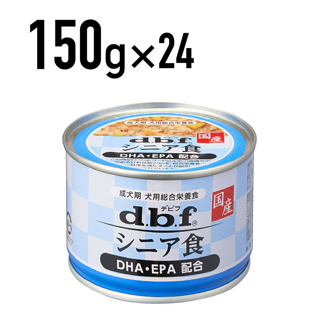 デビフ 国産【シニア食 DHA・EPA配合】150g×24缶セット [1525]≪4970501033646≫
ITEMPRICE