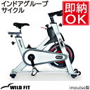 【impulse/インパルス】インドアグループサイクル有酸素運動 トレーニング器具 エアロバイク 業務用 バイク 自転車 [WILD FIT ワイルドフィット]