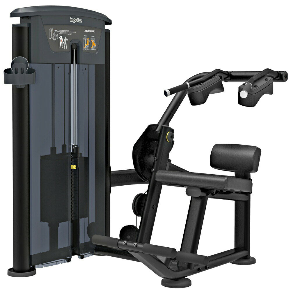 【ポイント10倍★スーパーセール期間のみ】 [WILD FIT ワイルドフィット] 【送料無料】アブドミナル（200ポンド）《impulse/インパルス》トレーニングマシン トレーニングベンチ 業務用