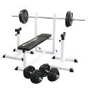トレーニングジムセット 黒ラバー 100kg送料無料 筋トレ バーベル ダンベル ベンチプレス トレーニング器具 ホームジム バーベルラック ジムセット 自宅 ...