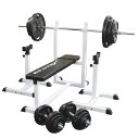 トレーニングジムセット 黒ラバー 140kg送料無料 バーベル ダンベル ベンチプレス トレーニング器具 ホームジム バーベルラック トレーニングベンチ 筋トレ...