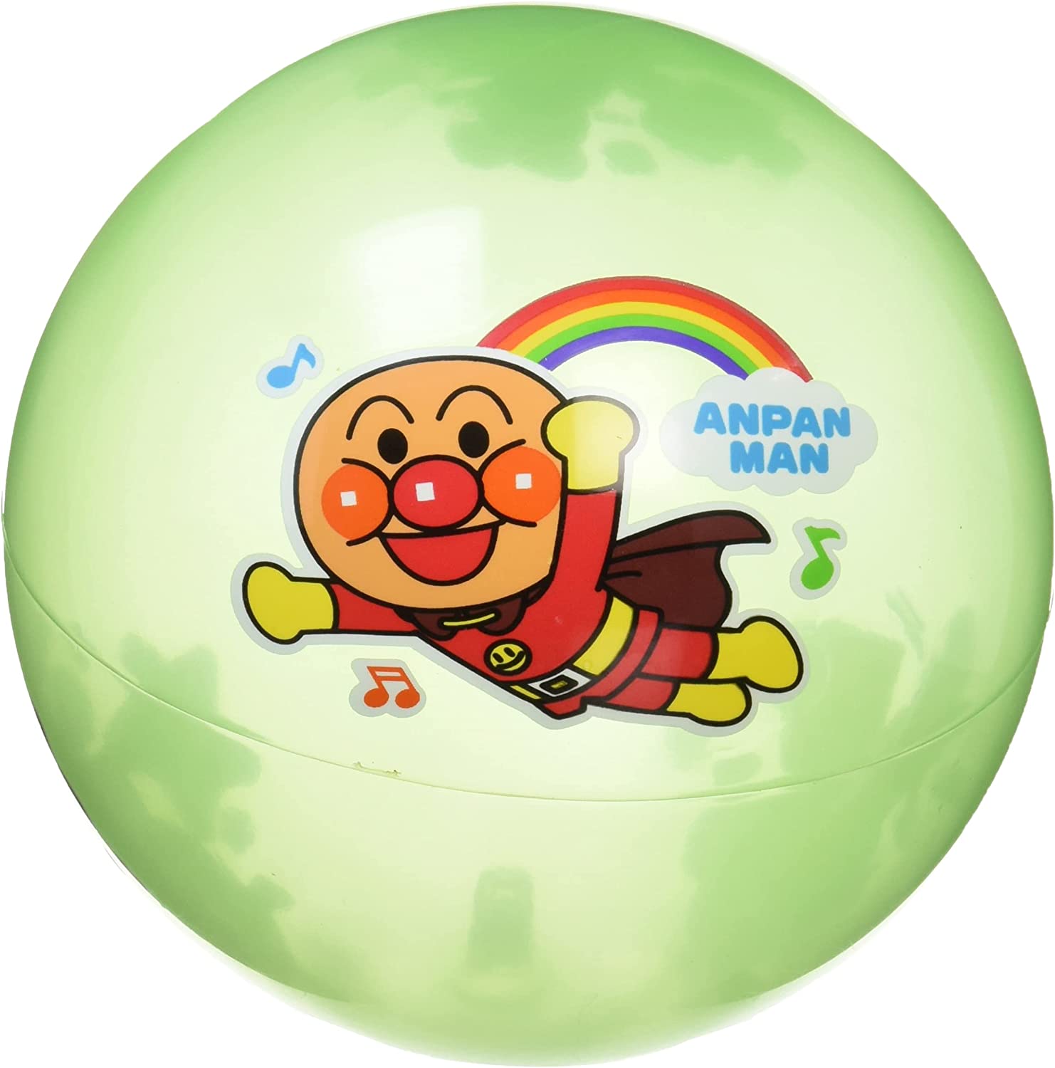 商品紹介 アンパンマンのキャラクターがデザインされた色つきボール。定番のロングセラー商品です。デザインが1か所から2か所に増え新しくなりました。ボール専用の空気入れで空気を挿入できます。