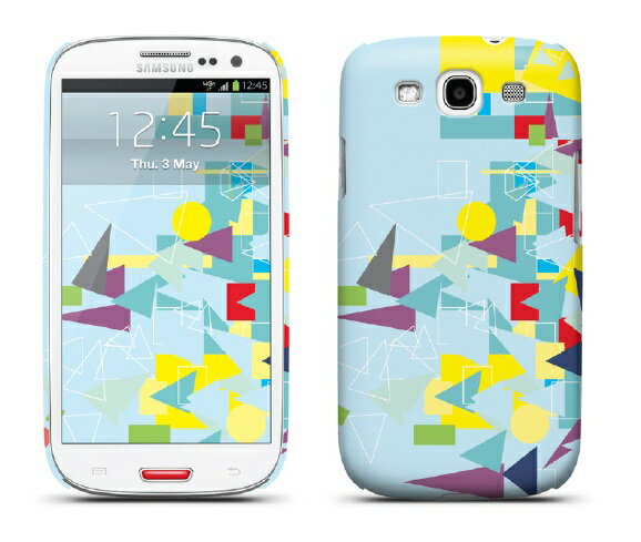 スマホケース docomo GALAXY S3 SIII SC-06D / ギャラクシーs3α SC-03E専用 galaxy s3 ケース LAB.C D Case for Galaxy S3 KI-02 LTE対応 パターン カラフル(UP)-stv