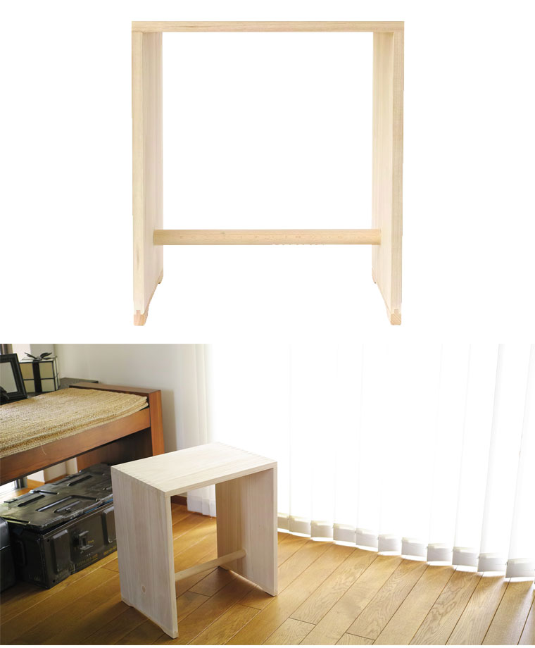 ウルムスツール リプロダクト 木製 デザイナーズ チェア スツール バウハウス Ulm Stool ウルマーホッカー 送料無料 [2]