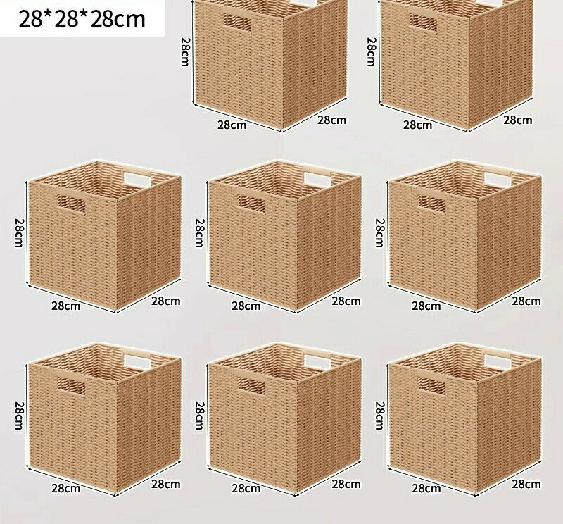 本棚格子棚布地かご猫のキャラクターの巣たたむことができるおもちゃお菓子の小物家庭用収納ケースです