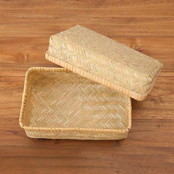 かごや　青竹　弁当箱　細ひご　大　/　お弁当箱 サンドイッチ ランチボックス お...