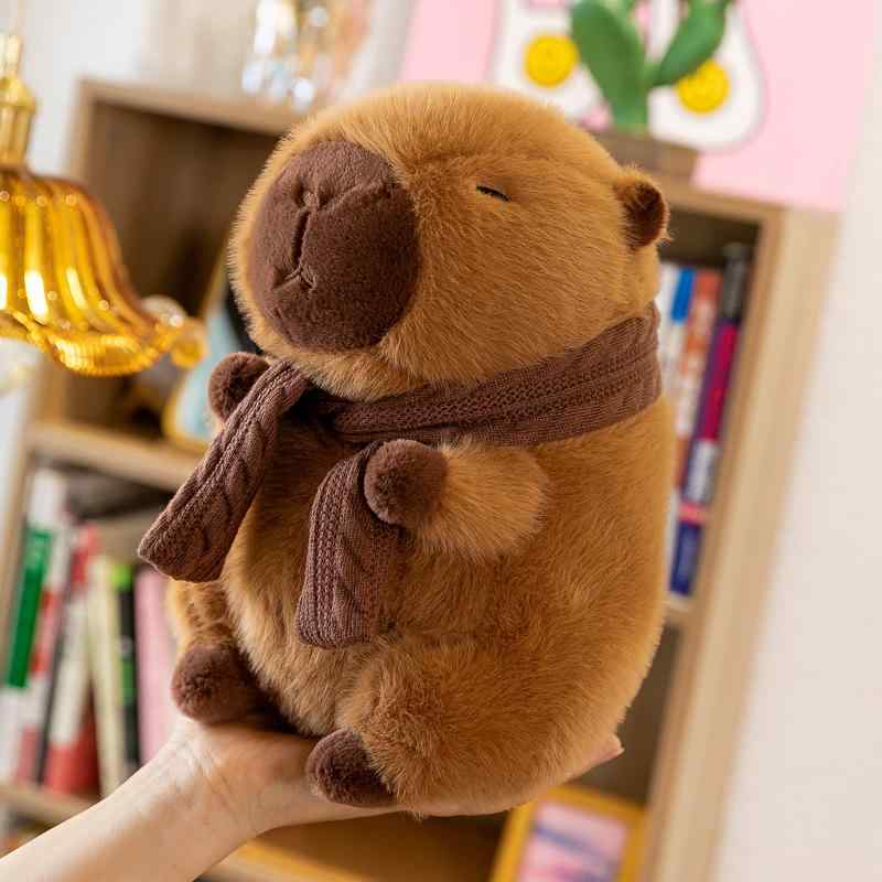 乐天商城 - ぬいぐるみ キッズ カピバラ 水豚 抱き枕 動物 人形 短毛 PP綿 かわいい 子供 プレゼント 35cm 45cm 55cm 90cm(x3)