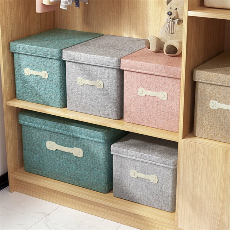 樂天商城 - 【大人気商品】収納ボックス 収納BOX 積み重ね クローゼット収納 収納ケース 収納 布 布製 ファブリックボックス 押し入れ 折り畳み式 大型 子供服 衣替え 衣類ケース おもちゃ箱 大容量 通気性 押し入れ収納 衣類収納 衣装ケース 収納箱