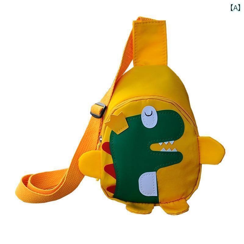 ウエストポーチ キッズ かわいい 韓国 子供用 小さい ウエスト バッグ 恐竜 メッセンジャーバッグ 男の..