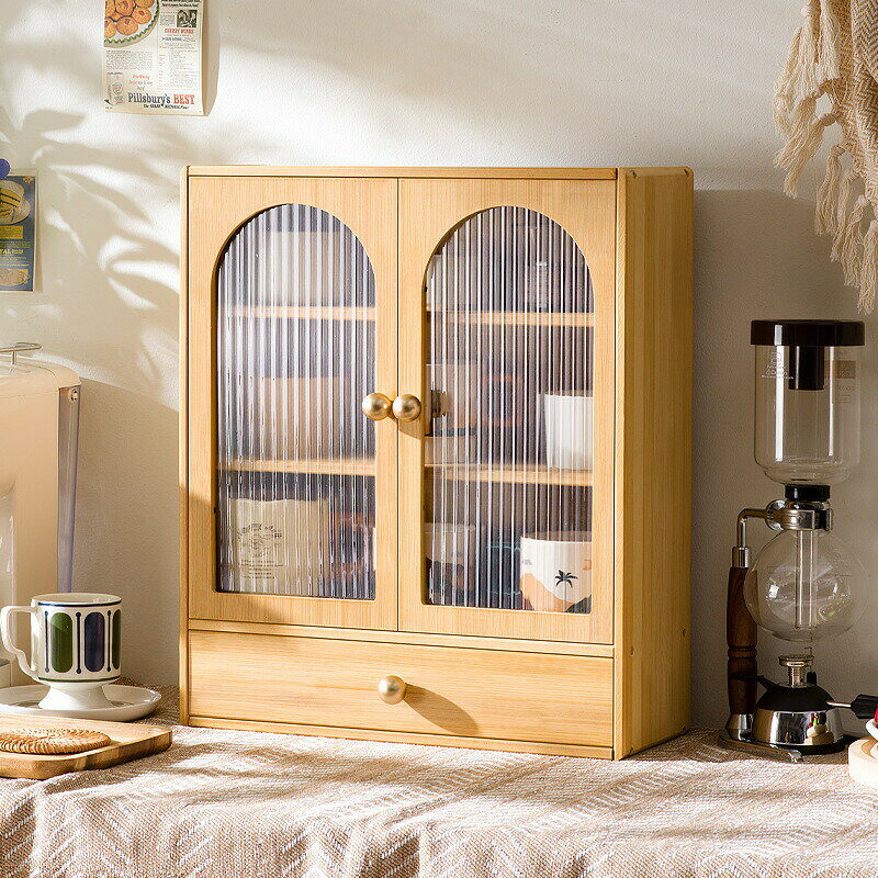 無垢材放水カップ収納棚デスクトップラック水カップカップマグカップコーヒーカップ多宝格子棚