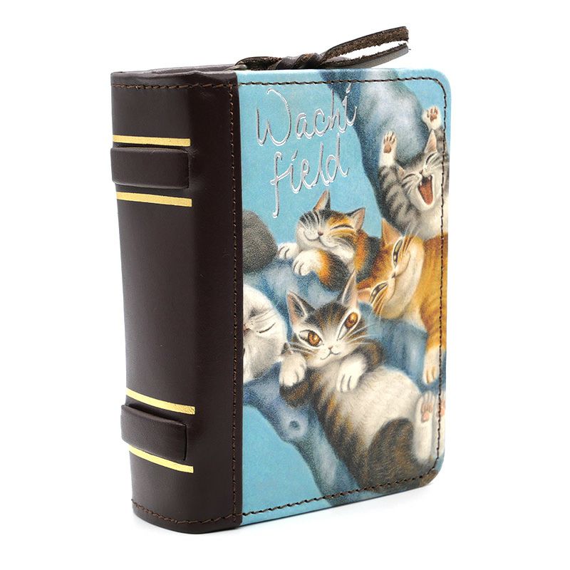 わちふぃーるど オールドブック 小銭 ねこのしま コインケース