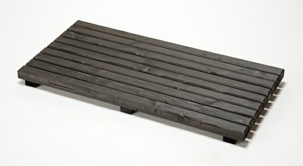 ウッドデッキ匠 すのこ SPF材（屋根付きベランダ用・室内用）30cm×60cm×厚み4cm：6枚セット（色：ブラウン）【ベランダ 玄関 天然木製 ウッドパネル ウッドタイル 日本製 送料無料】