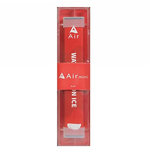 持ち運びシーシャ・電子タバコ 【Air mini エアーミニ スイカ味】 1本 ニコチンなし 300回使用可能 使い捨て ベイプ Vape