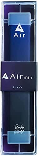 【公式】Air mini エアミニ 持ち運びシーシャ 電子タバコ ニコチンなし 300回使用可能 使い捨て (オーシャン) ブラックオーシャン