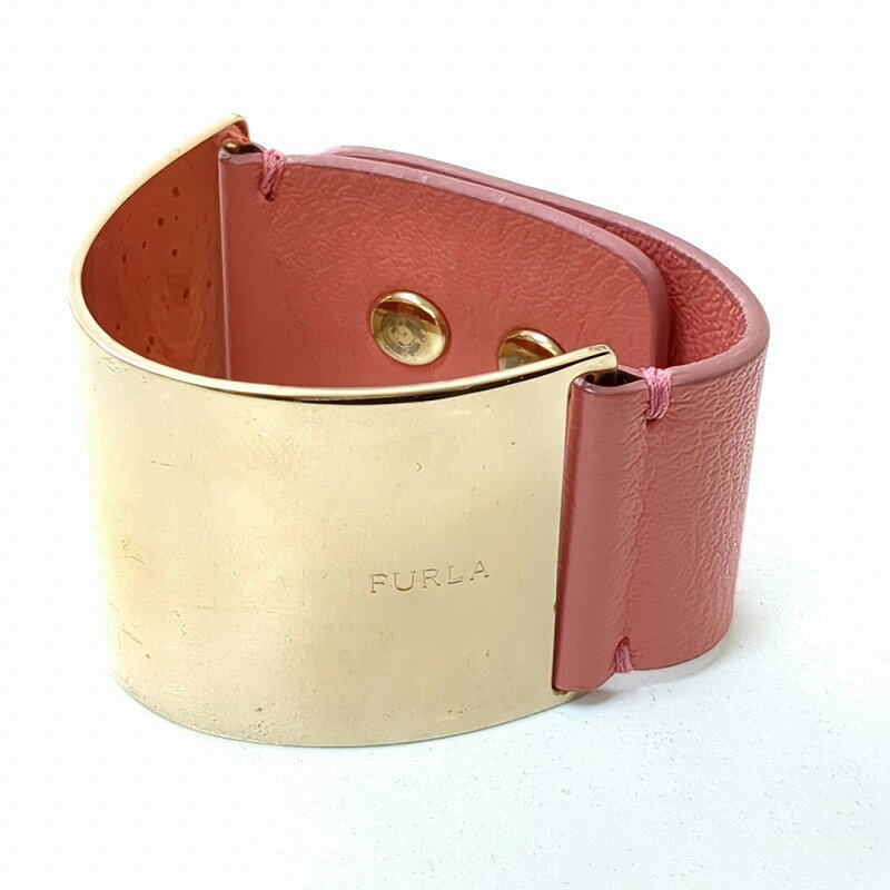 FURLA フルラ ブレスレット ピンク ゴ