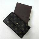 LOUIS VUITTON ルイヴィトン ポシェット ボルト モネクレディ モノグラム M61725 長財布 レディース【中古】Bランク ギフト プレゼント