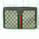GUCCI グッチ GG セカンドバッグ バッグ PVC シェリーライン レディース【中古】Bランク ギフト プレゼント(4)