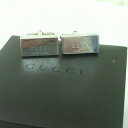 GUCCI グッチ シルバー 925 カフリンクス イタリア製アクセサリー メンズ【中古】Cランク ギフト プレゼント