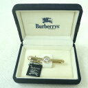 BURBERRY バーバリー 騎士 ネクタイピン ゴールド シルバーカラー アクセサリー メンズ【中古】Bランク ギフト プレゼント