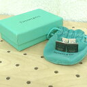 Tiffany & Co. ティファニー NY 1837 カフリンクス ブラック シルバーカラー アクセサリー メンズ【中古】Bランク ギフト プレゼント